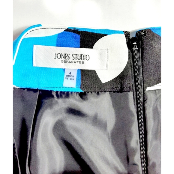 Jones Studio Separate Abstract Floral Pencil Skirt - Picture 8 of 16